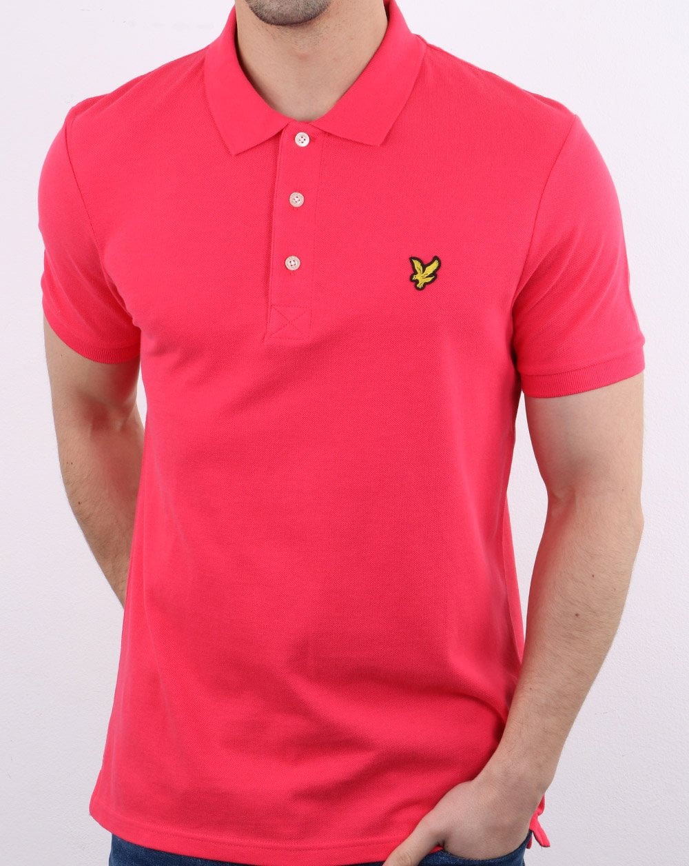 Lyle And Scott Poloshirt Geranium Pink