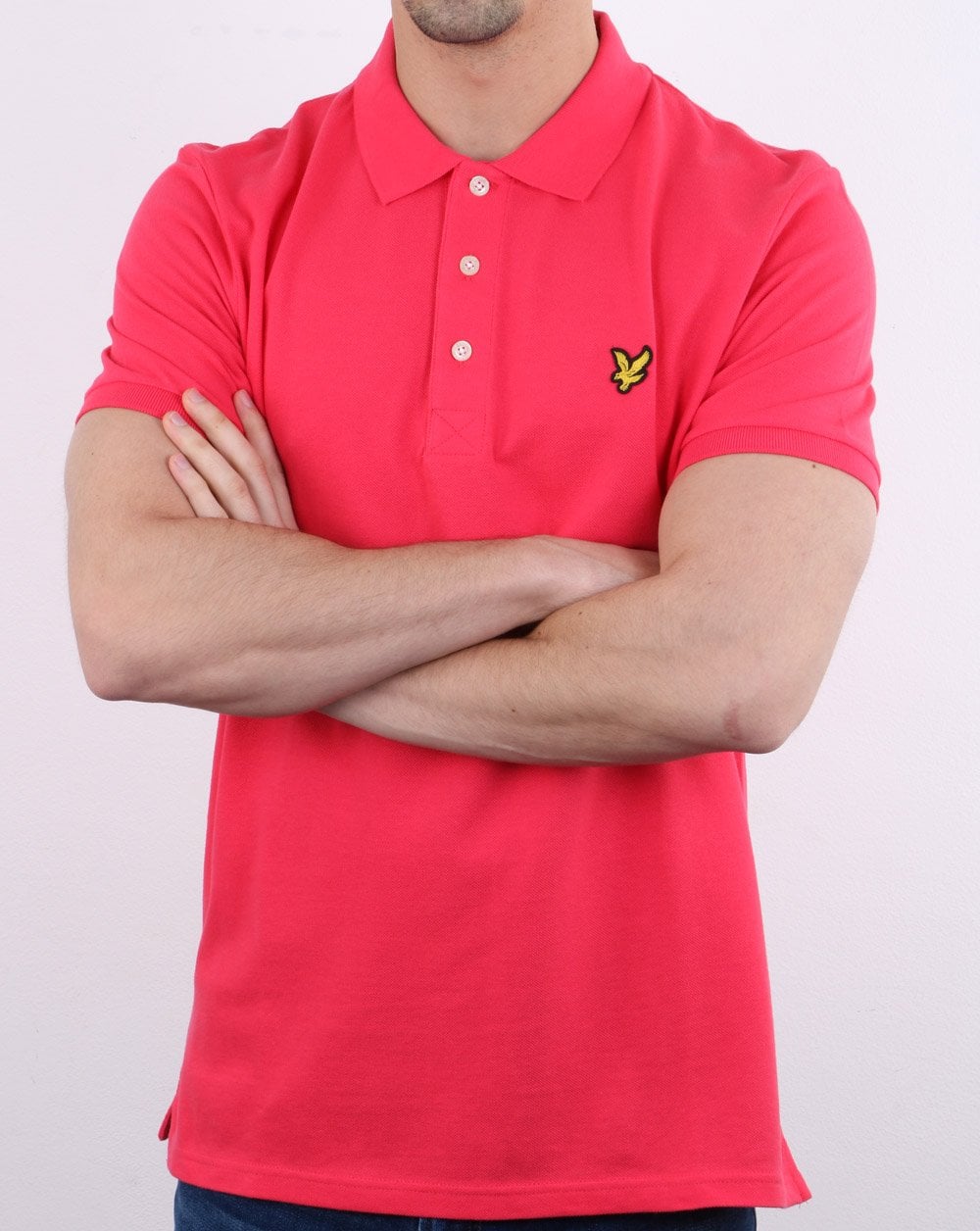 Lyle And Scott Poloshirt Geranium Pink