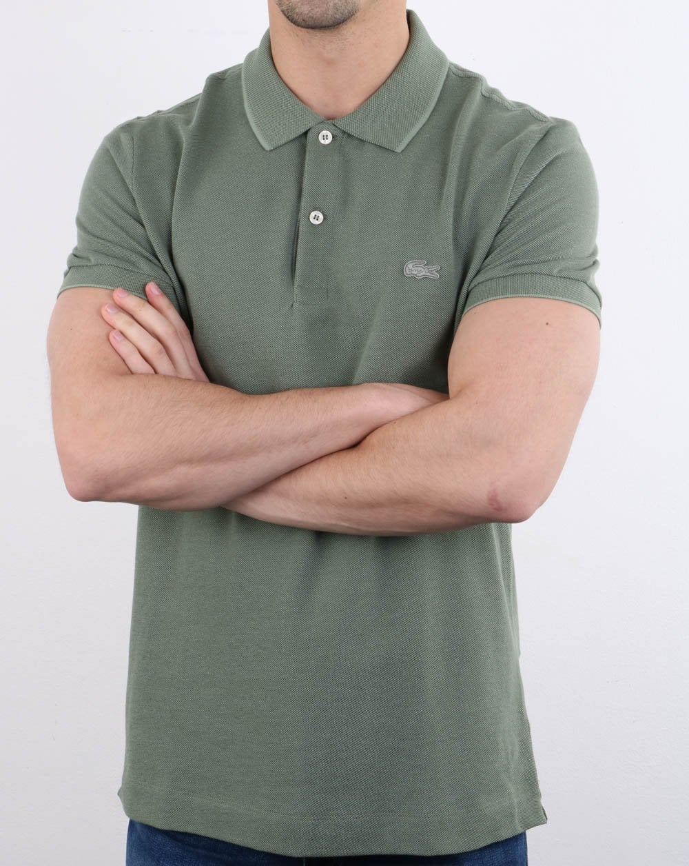 Lacoste Tonal Poloshirt Thymian