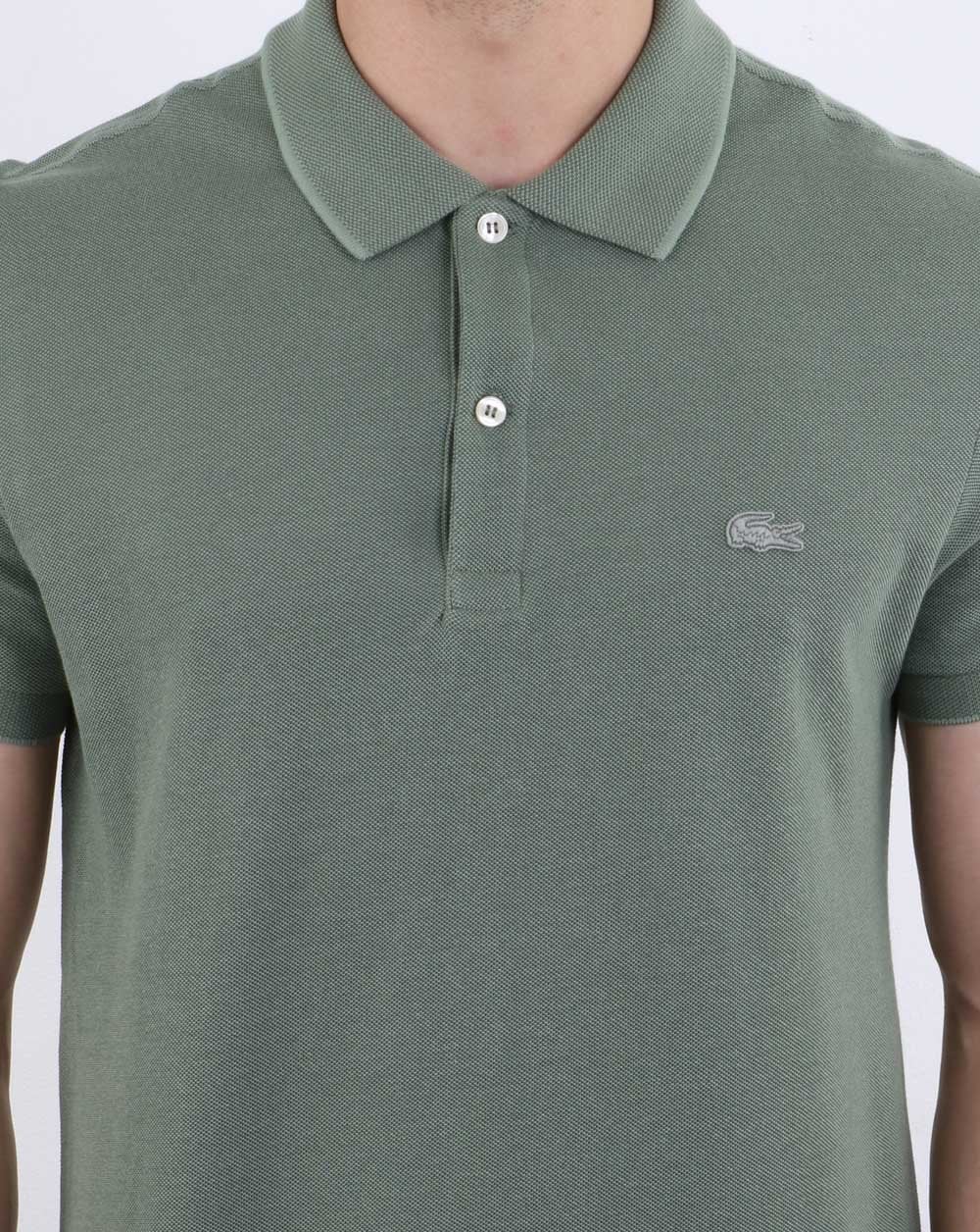 Lacoste Tonal Polo Shirt Thyme