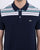 Lacoste Striped Polo Shirt Navy/White