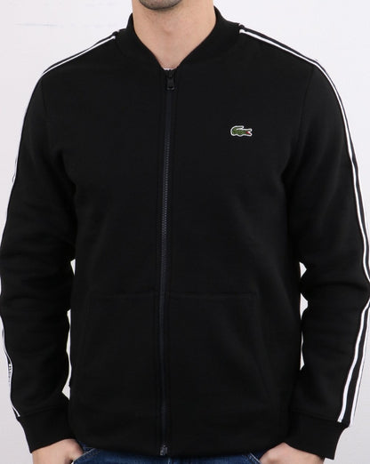 Lacoste Trainingsjacke Schwarz/Weiß