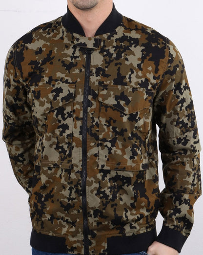 Barbour International Hex Camo Jacke