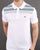 Lacoste Striped Polo Shirt White/Navy