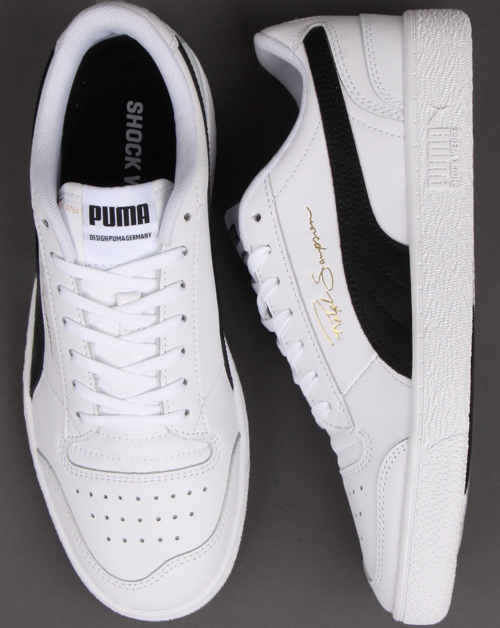 Puma Ralph Sampson Lo Trainer Weiß/Schwarz