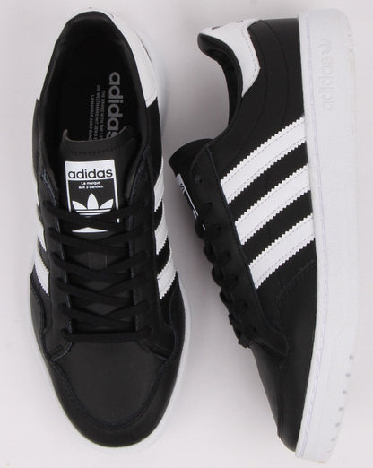 Adidas Team Court Sneaker Schwarz/Weiß