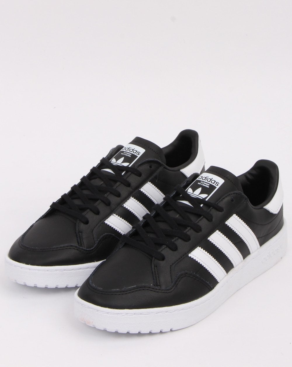 Adidas Team Court Sneaker Schwarz/Weiß