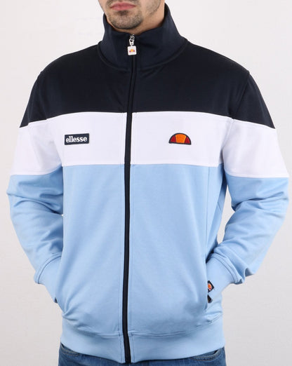 Ellesse Caprini Trainingsjacke Hellblau/Weiß/Marineblau