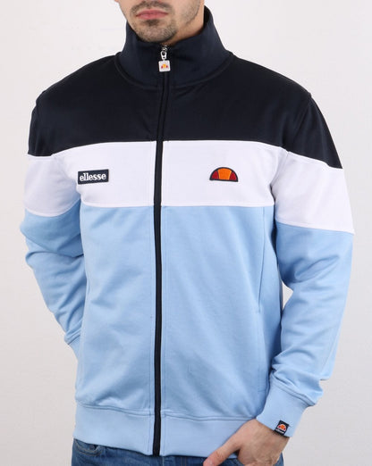 Ellesse Caprini Trainingsjacke Hellblau/Weiß/Marineblau