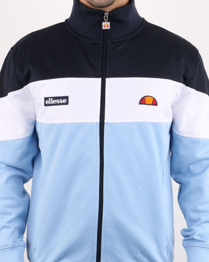 Ellesse Caprini Trainingsjacke Hellblau/Weiß/Marineblau