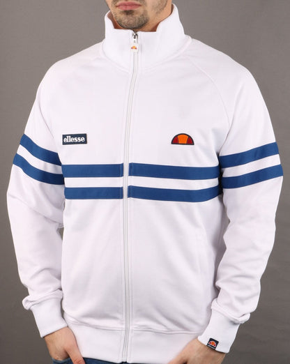 Ellesse – Rimini Trainingsjacke, Weiß/Marineblau