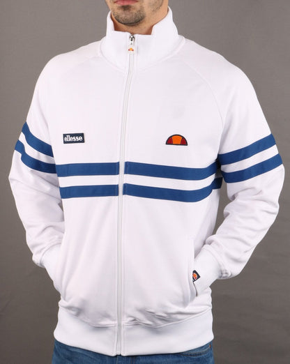 Ellesse – Rimini Trainingsjacke, Weiß/Marineblau