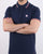 Trojan Classic Tipped Polo Shirt Navy