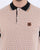 Trojan Diamond Jacquard Polo Shirt Black