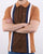 Trojan Houndstooth Polo Shirt Tan