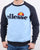 Ellesse 90s Raglan Sweat Sky/Navy