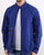Weekend Offender Vinnie Overshirt Electric Blue