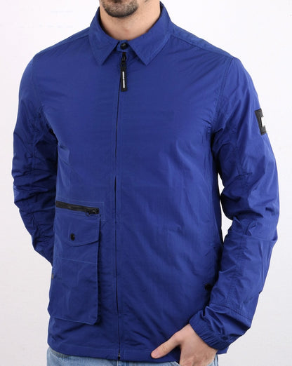 Weekend Offender Vinnie Überhemd Electric Blue