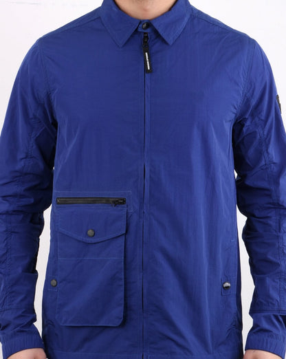 Weekend Offender Vinnie Überhemd Electric Blue
