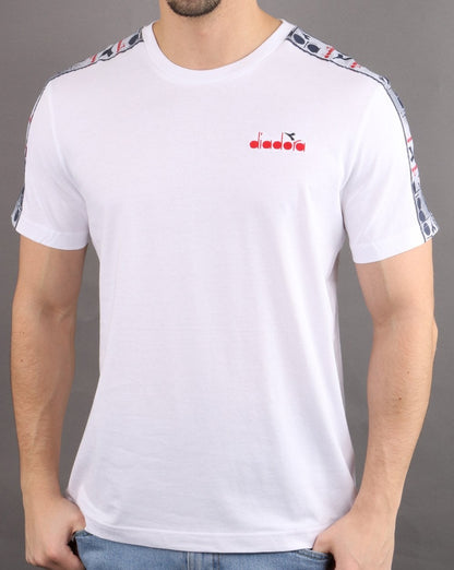 Diadora 5palle Offside T-Shirt Optic White