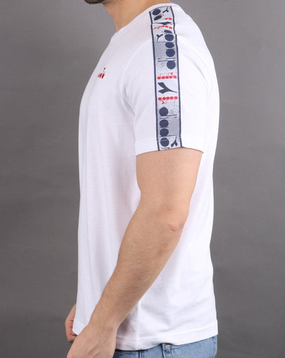 Diadora 5palle Offside T-Shirt Optic White