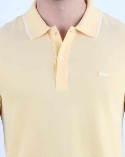 Lacoste Tonal Poloshirt Gelb