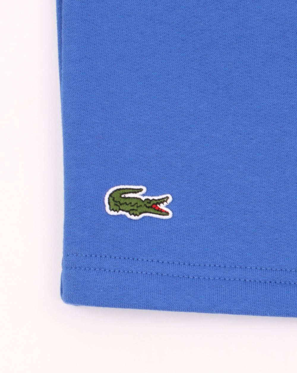 Lacoste Fleece-Shorts mit Gesäßtasche, Blau
