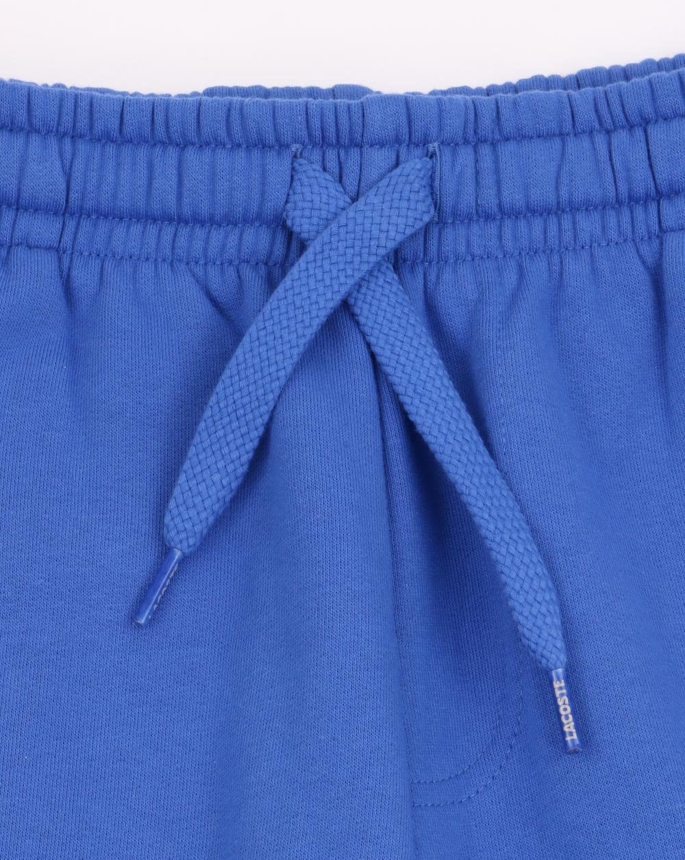 Lacoste Fleece-Shorts mit Gesäßtasche, Blau