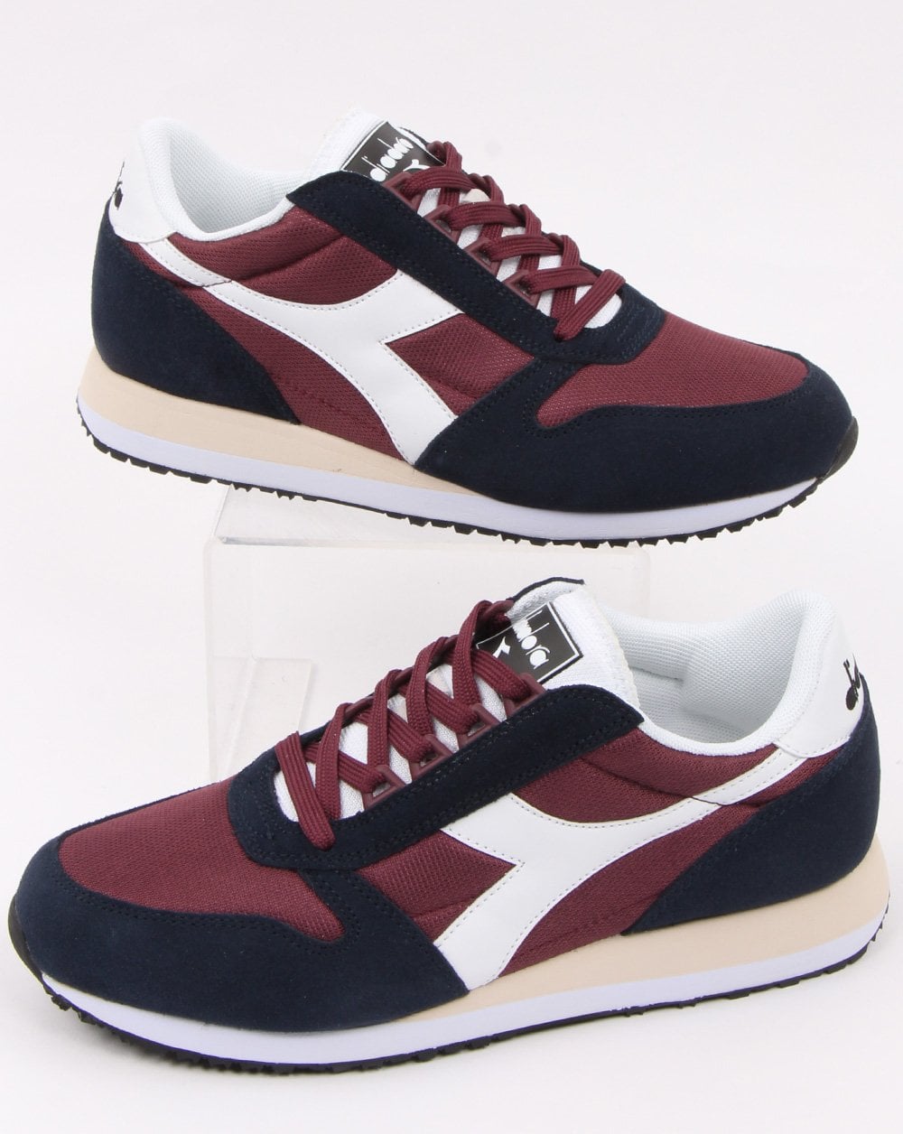 Diadora Caiman Trainer Burgund