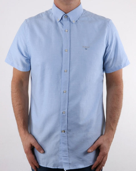 Barbour Oxford Short Sleeve Shirt Sky