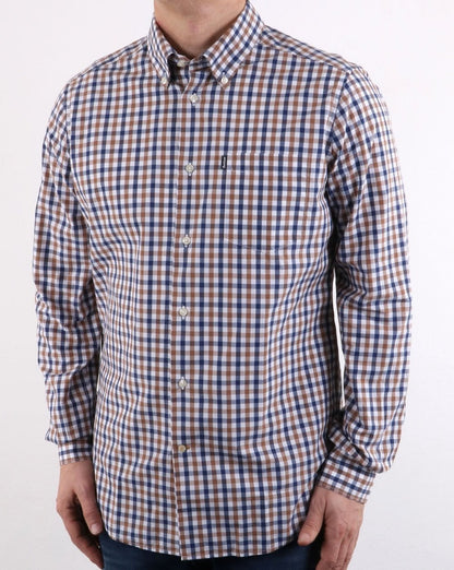 Barbour Gingham-Hemd mit klassischem Karomuster