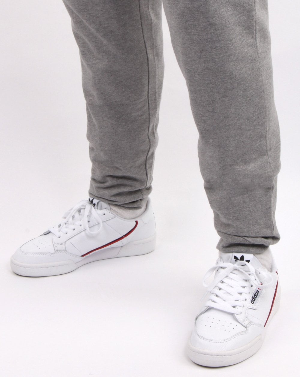 Emporio Armani EA7 – Trainingshose in Graumeliert