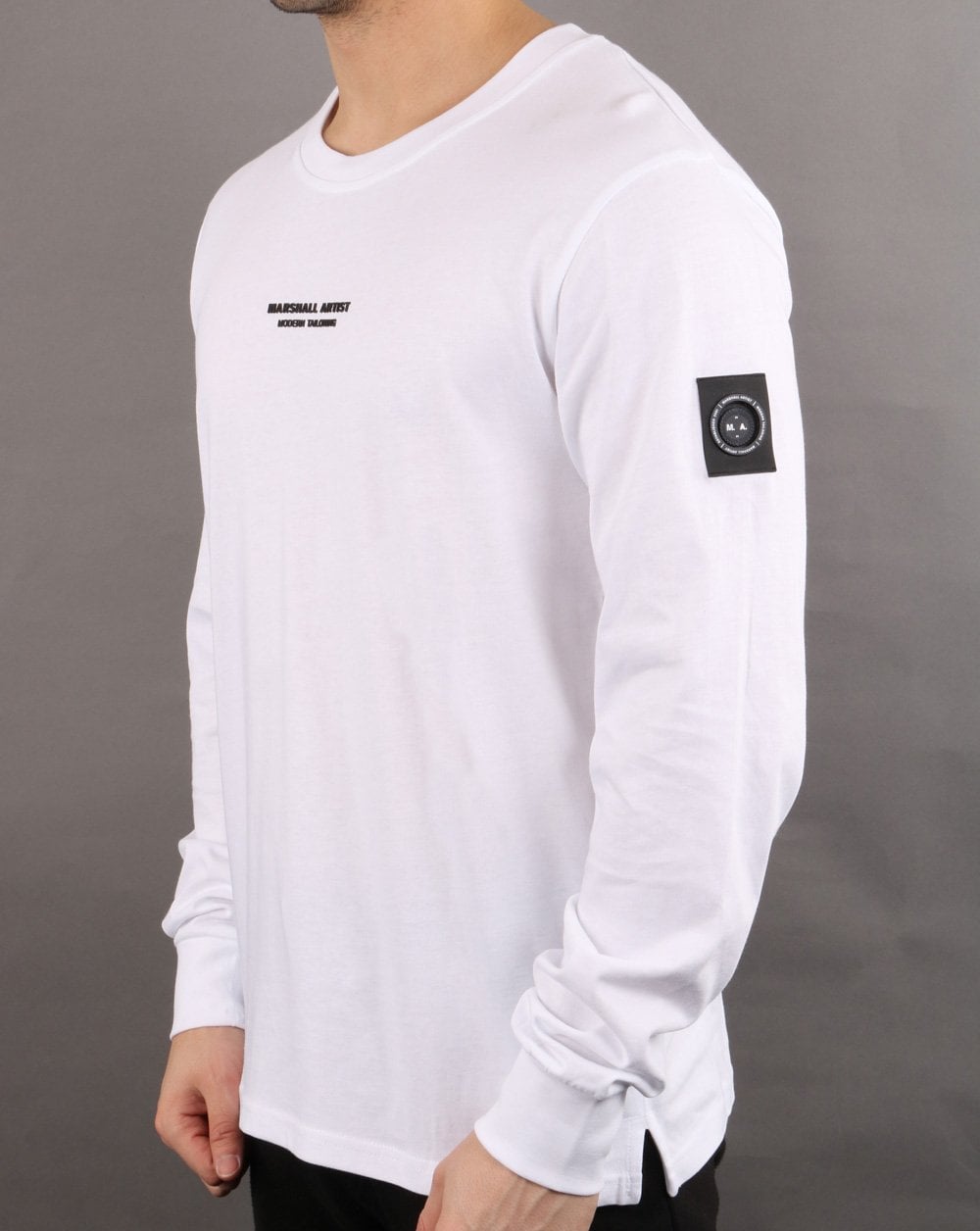 Marshall Artist Siren Langarm-T-Shirt Weiß