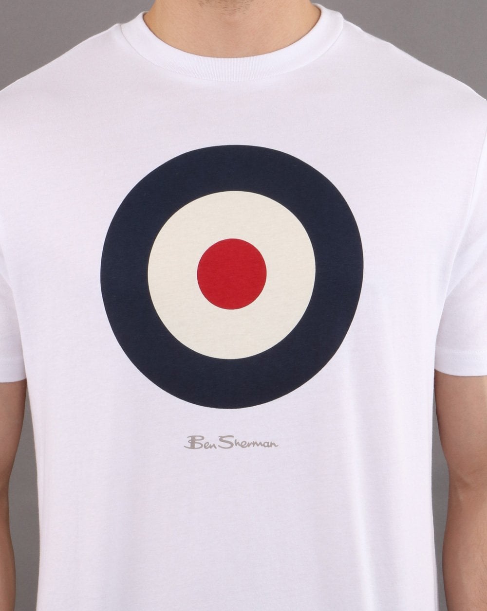 Ben Sherman Target T-shirt White