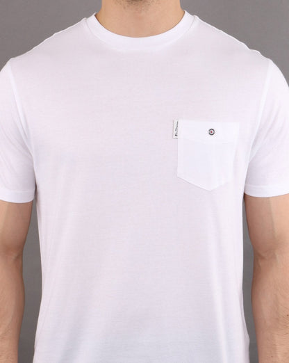 Ben Sherman Pocket T-Shirt Weiß