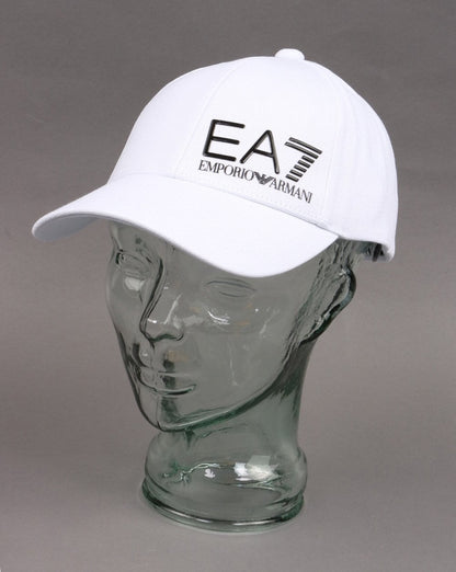 Emporio Armani EA7 Baseballkappe Weiß