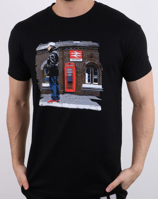 80er Casuals The North T-Shirt Schwarz