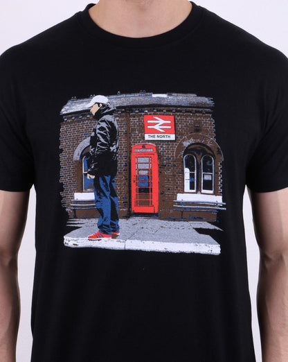 80er Casuals The North T-Shirt Schwarz
