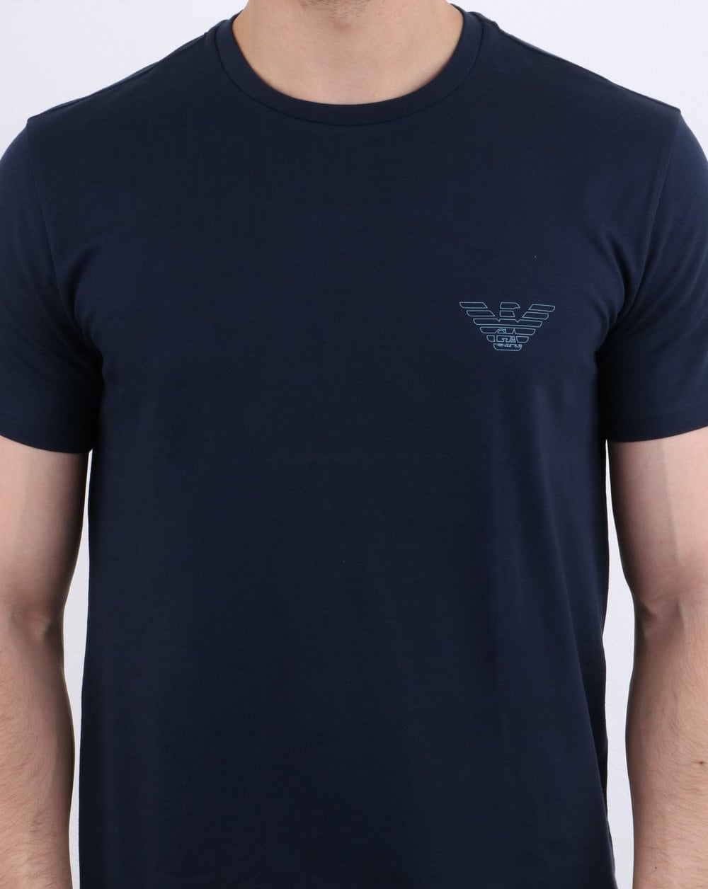 Emporio Armani Organic Cotton T-shirt Navy