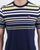 Fila Vintage Business T Shirt Navy/White/Yellow