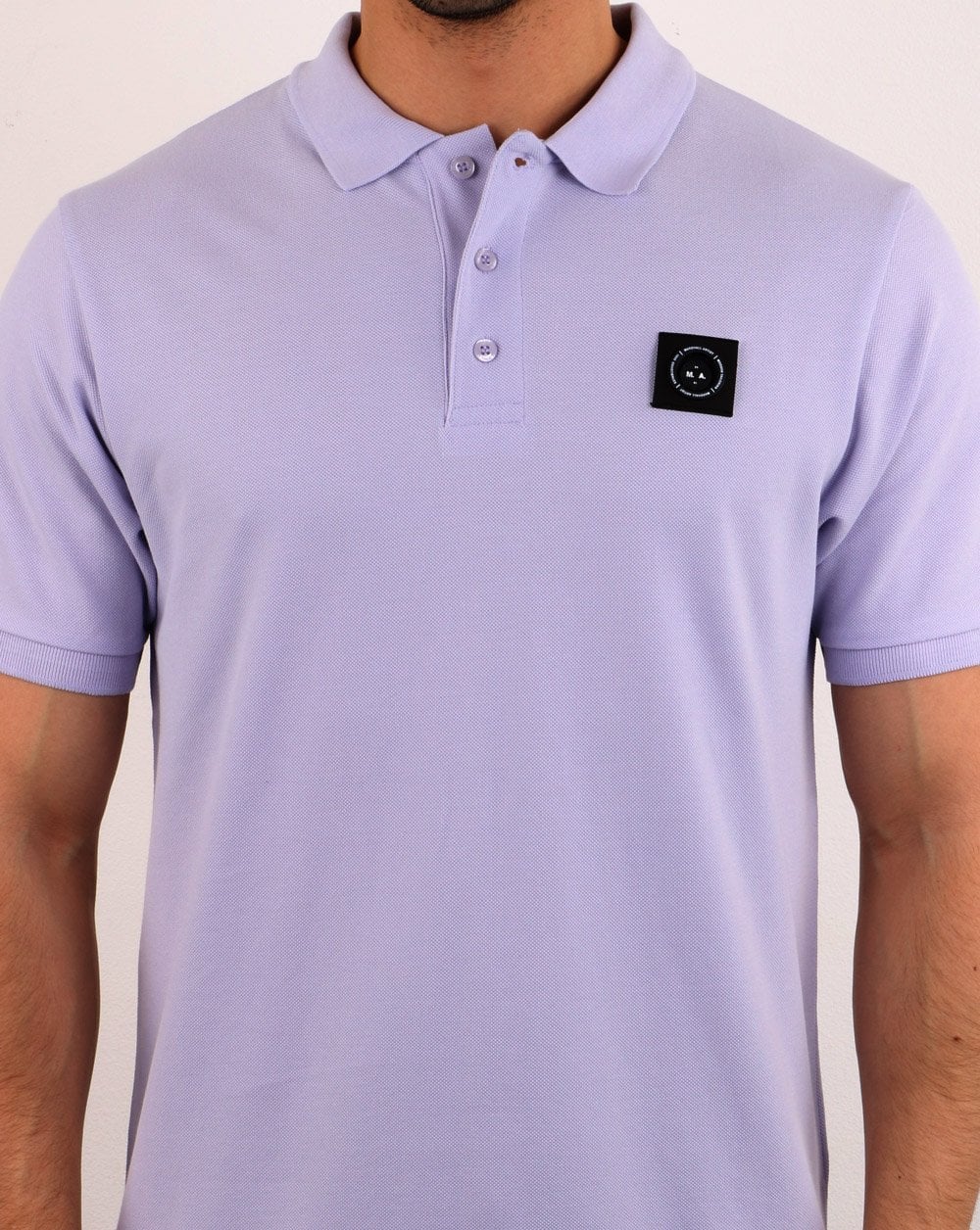 Marshall Artist Siren Short Sleeve Polo Lilac