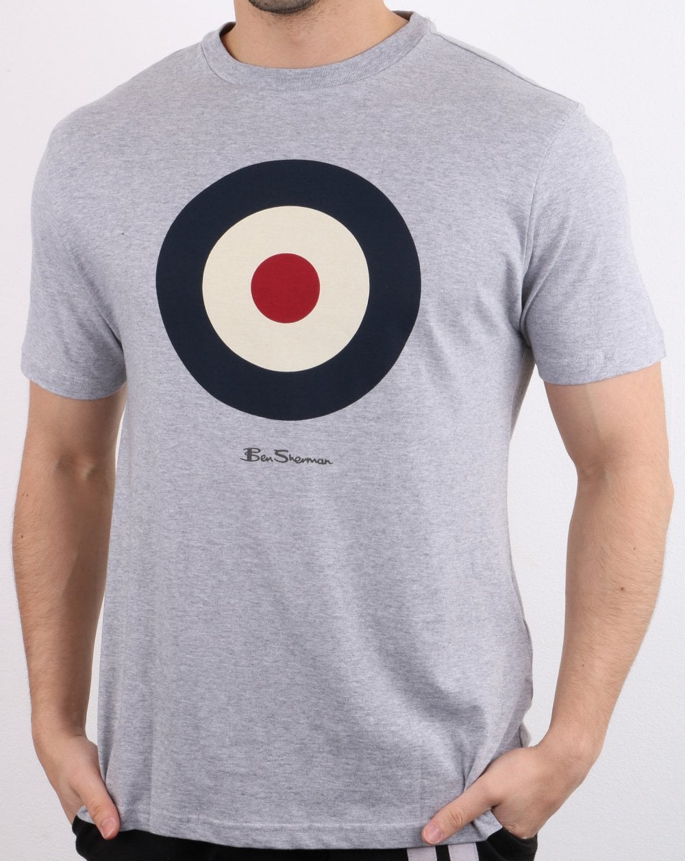 Ben Sherman Target T-Shirt Grau