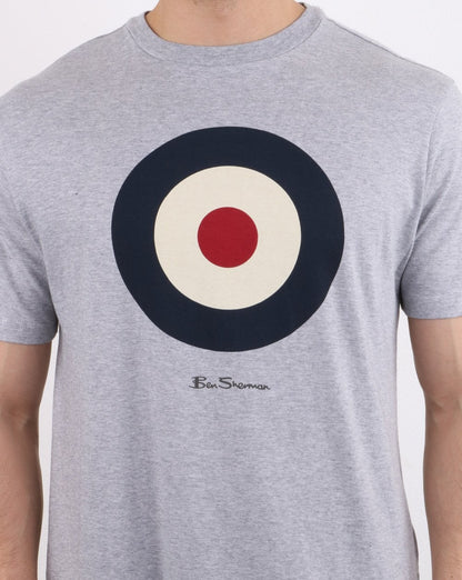 Ben Sherman Target T-Shirt Grau