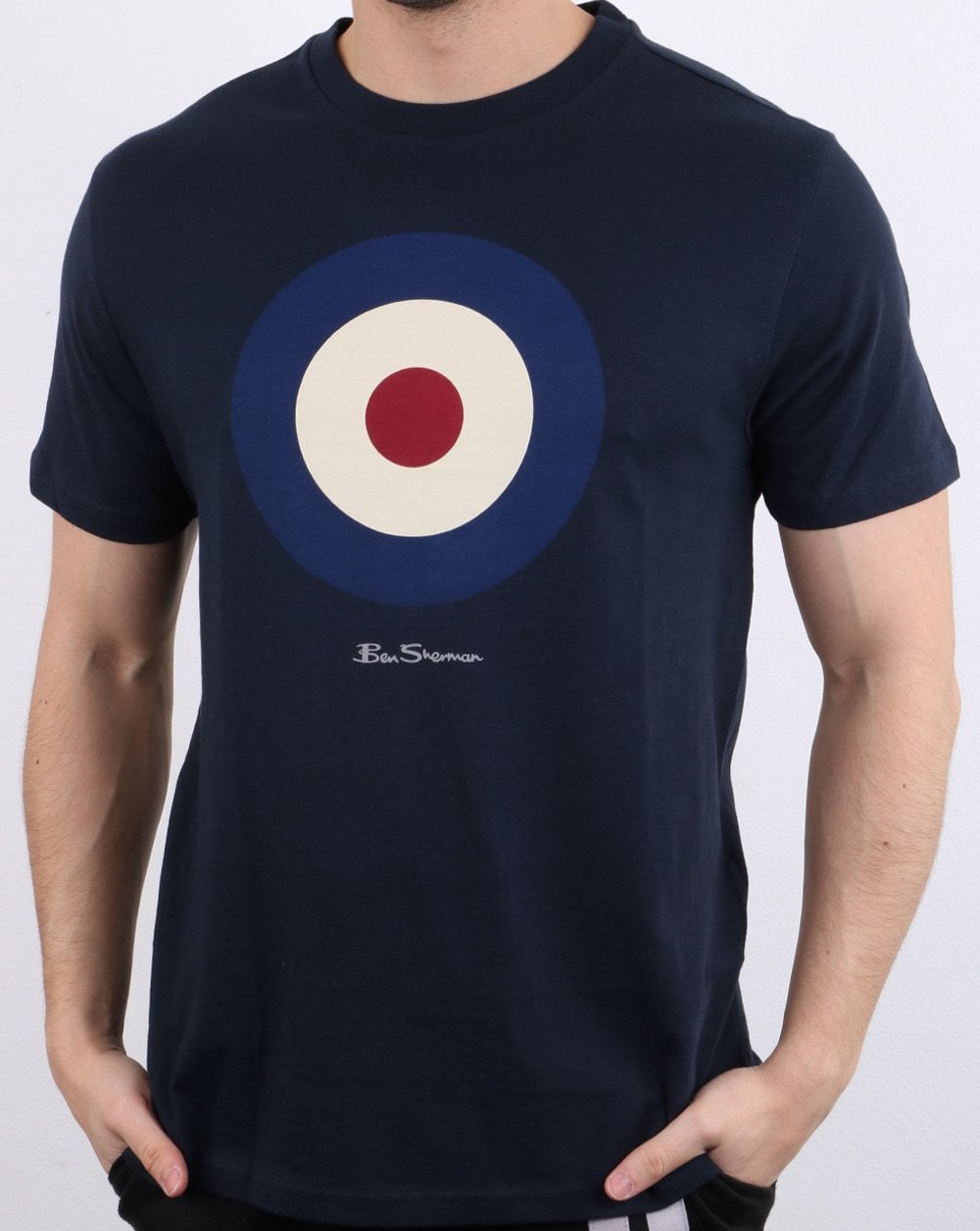 Ben Sherman Target T-Shirt Marineblau