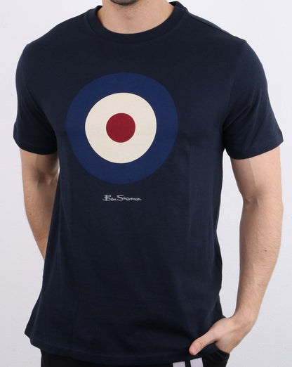 Ben Sherman Target T-Shirt Marineblau