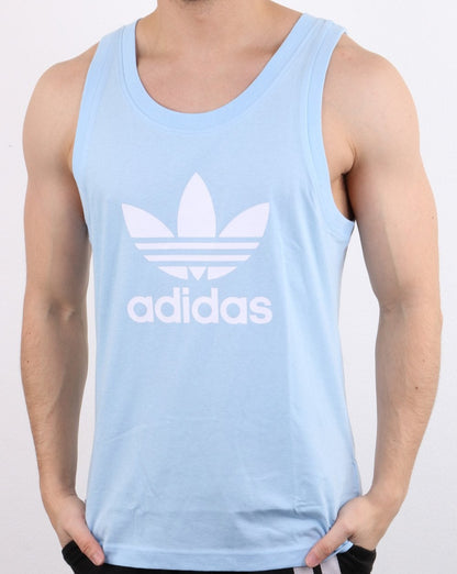 Adidas Originals Trefoil Tanktop Himmelblau