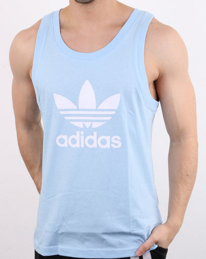 Adidas Originals Trefoil Tanktop Himmelblau