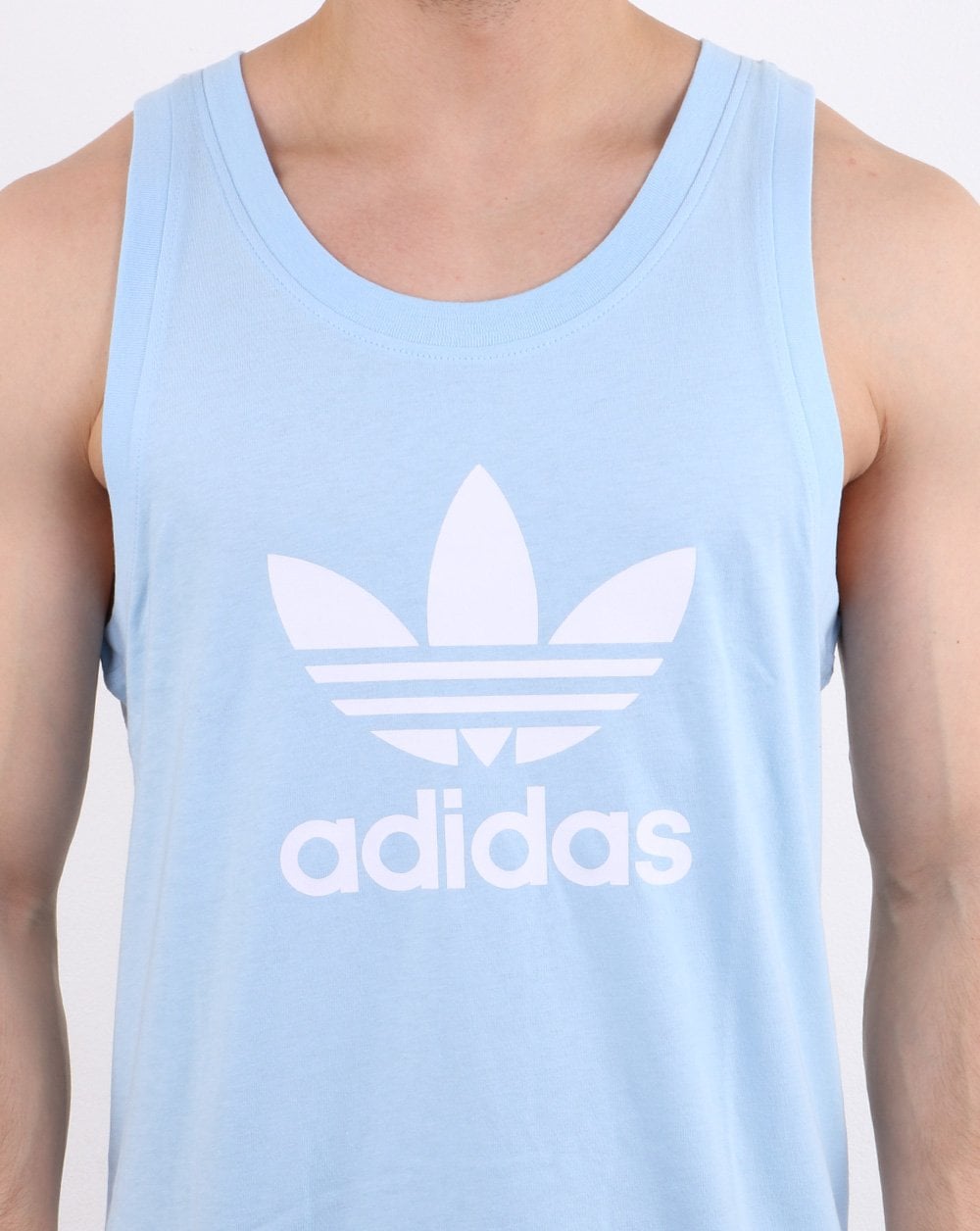 Adidas Originals Trefoil Tanktop Himmelblau
