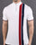 Pretty Green Retro Qtr Zip Top White