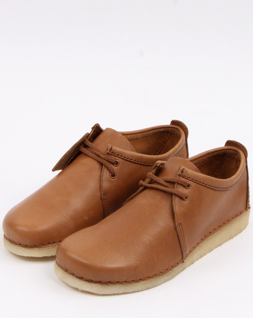 Clarks Originals Ashton Lederschuhe Cola